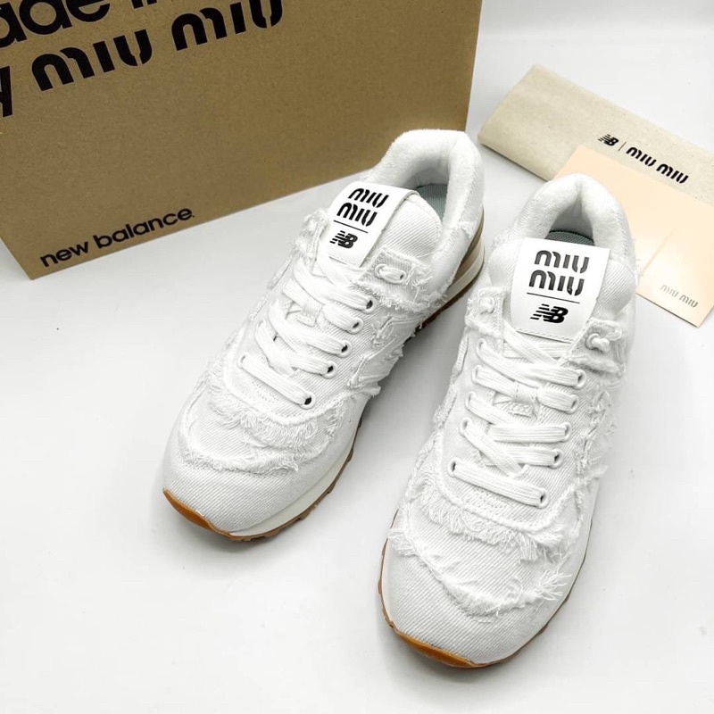 รองเท้า Mui mui x NB SNEAKERS | Shopee Thailand