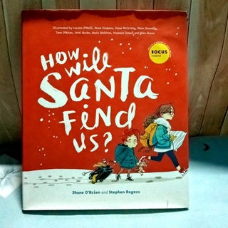 หนังสือปกแข็ง How will Santa Find Us? มือสอง