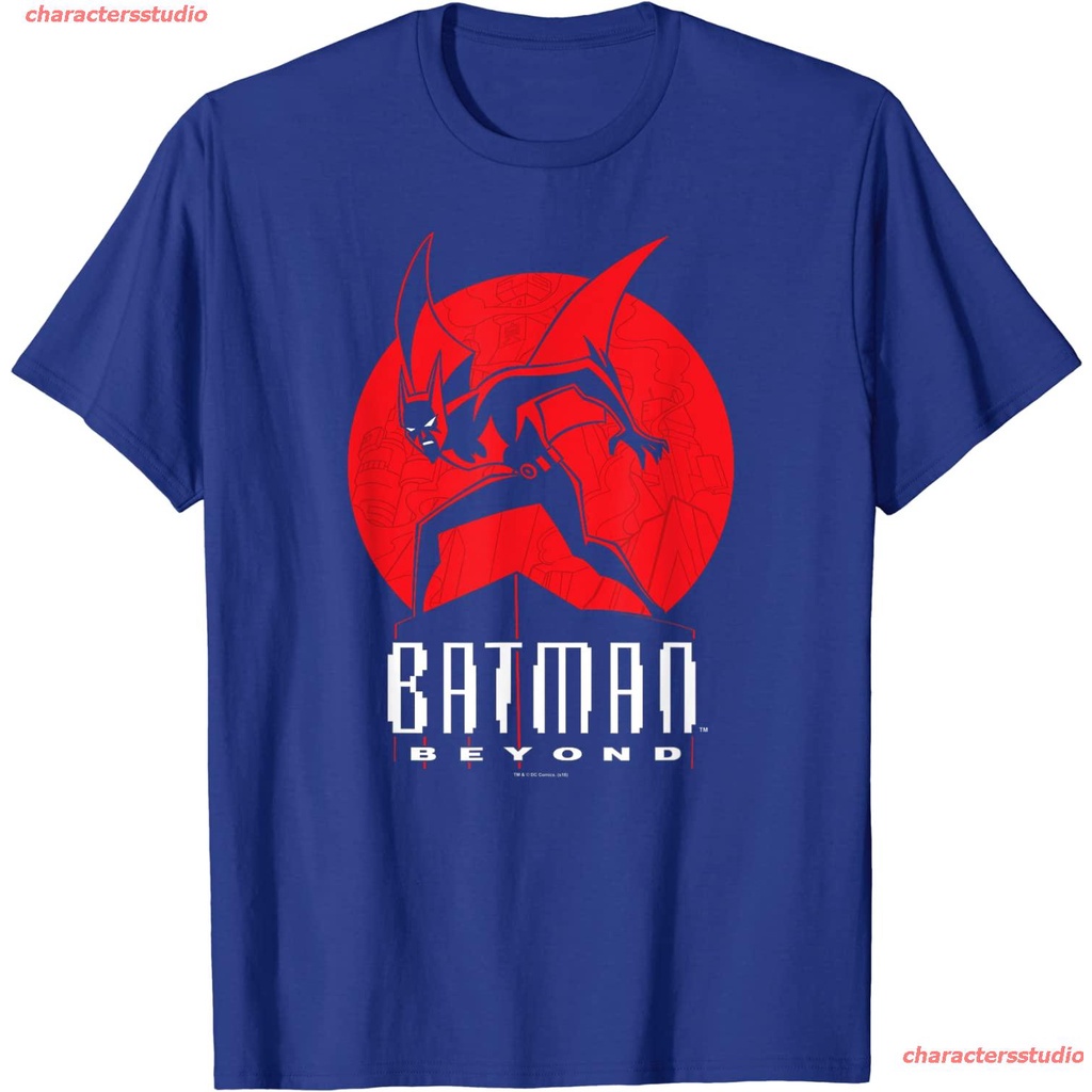 new-mens-batman-beyond-perched-t-shirt-แบทแมน-เสื้อยืดผู้ชาย-ดพิมพ์ลาย-เสื้อยืดผ้าฝ้าย-คอกลม-ความนิยม-sale