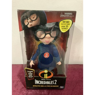 **เสียง​ติด​** disney the incredibles​ edna mode talking doll​ ดิสนีย์​