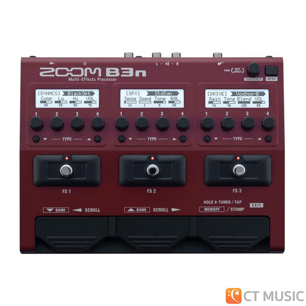 zoom-b3n-bass-multi-effect-processor-เอฟเฟคเบส