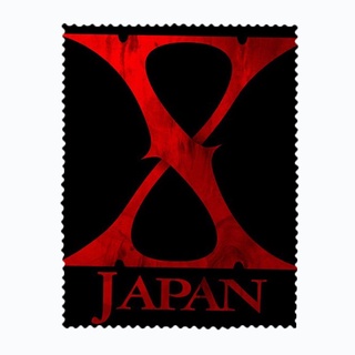 ผ้าเช็ดแว่นตา ผ้าเช็ดแว่น ผ้าเช็ดเลนส์ ผ้าเช็ดจอ นักร้องญี่ปุ่น J-ROCK X Japan เอกซ์เจแปน