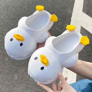 SHO-DUCK รองเท้าเป็ด สลิปเปอร์เป็ด สลิปเปอร์ รองเท้าใส่ในบ้าน ลายเป็ด แบบสวม พร้อมส่ง