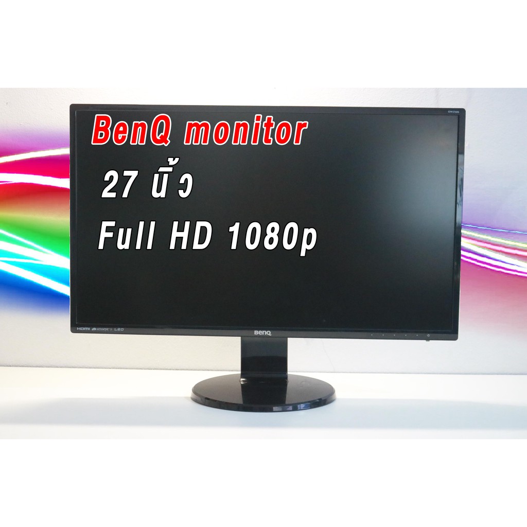 จอ BenQ monitor 27 นิ้ว GW2760HS FULL HD 1080p 169 จอใหญ่เต็มตา เล่น