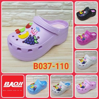 Baoji รองเท้าหัวโต ลายผลไม้ รุ่น B037-112 (36-40) ของแท้ 100%