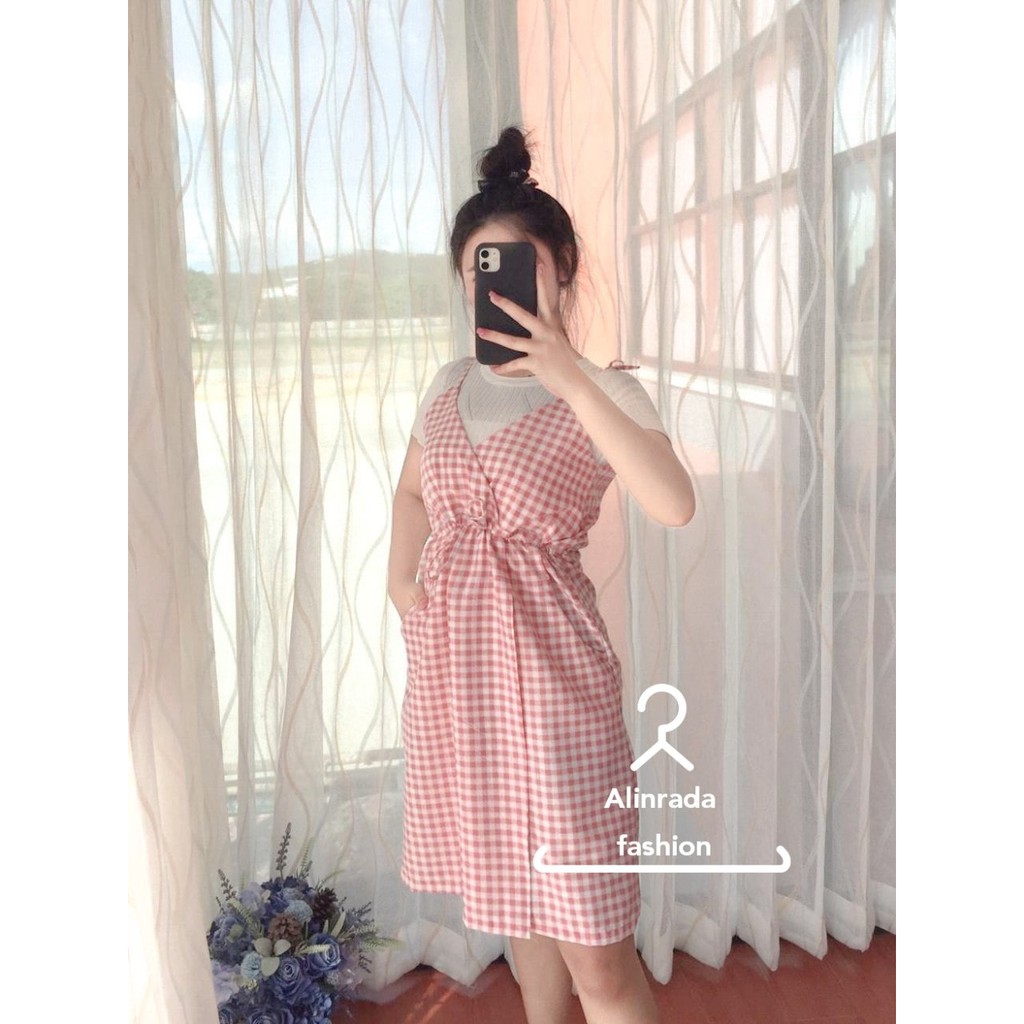 ชุดเอี๊ยม-ผ้าผ้าไหมอิตาลี-ใส่คลุมท้องได้