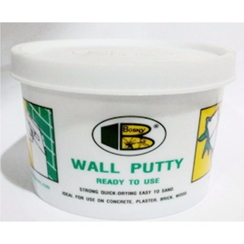 bosny-วอลล์-พัตตี้-wall-putty-ซ่อมกำแพง-รอยร้าว-รอยเจาะ-0-5-กิโลกรัม-0-5-kg