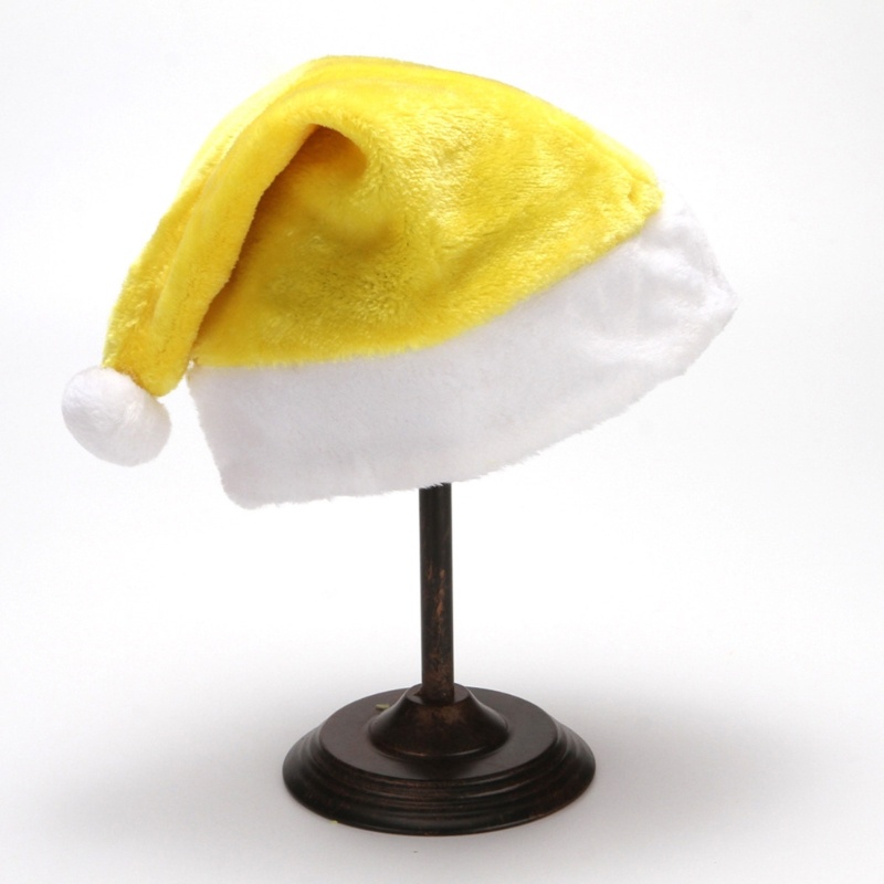 หมวกซานต้าคลอส-ผ้ากํามะหยี่-ใส่สบาย-สไตล์คลาสสิก-สําหรับผู้ใหญ่-ทุกเพศ-เหมาะกับเทศกาลปีใหม่