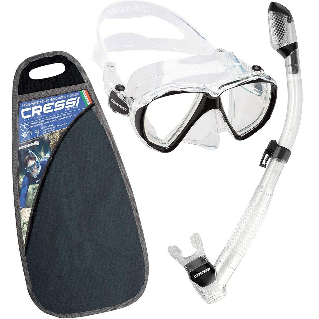 cressi-ranger-snorkeling-combo-set-ชุดหน้ากากพร้อมท่อ-อุปกรณ์ดำน้ำ