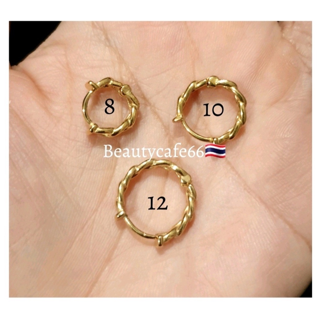 ht09-สีทอง-ต่างหูห่วง-สแตนเลส-วินเทจสไตล์-1คู่-vintage-style-stainless-earrings-ต่างหูสแตนเลส-ต่างหูแฟชั่นสตรีท
