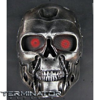 JAPAN Mask Hot หน้ากาก กันน็อค จากหนังดัง เทอร์มิเนเตอร์ คนเหล็ก มหาวิบัติจักรกลยึดโลก สุดโหด วัสดุไฟเบอร์กลาส B 026
