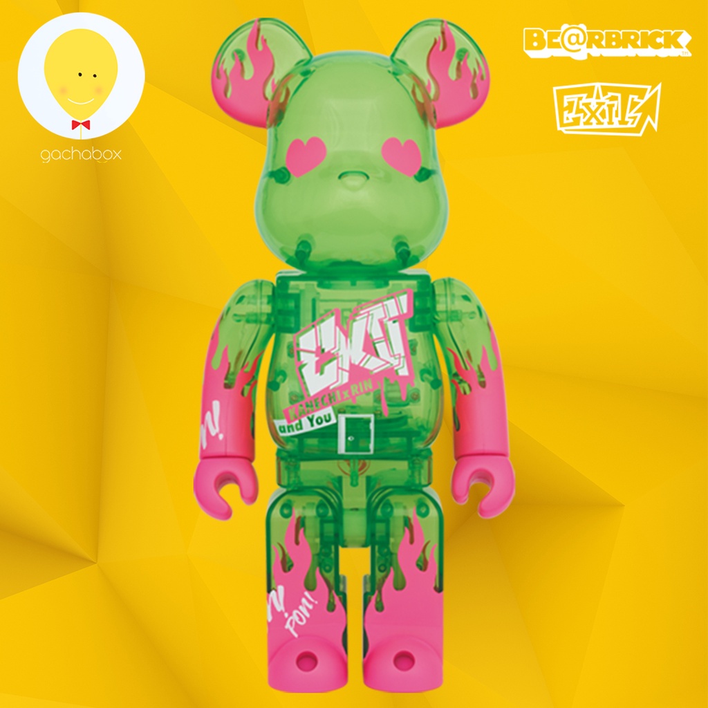 gachabox Bearbrick EXIT 400% (Lot Japan) แบร์บริค ของแท้ พร้อมส่ง