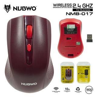 ภาพขนาดย่อของภาพหน้าปกสินค้าNubwo NMB-017 Mouse Wireless/เมาส์Wireless/เมาส์ไร้สาย จากร้าน it.2u บน Shopee