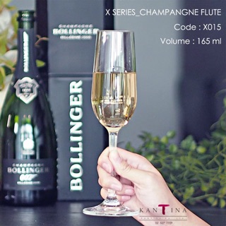 แก้วแชมเปญ รุ่นพรีเมี่ยมรุ่น X-Series Champagne ทรงหรู แก้วโพลีคาร์บอเนต สำหรับปาร์ตี้ แก้วตกไม่แตก รุ่น X015