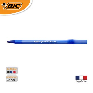 [Official Store] BIC บิ๊ก ปากกา ปากกาลูกลื่น Round Stic ขนาด 0.7 mm.