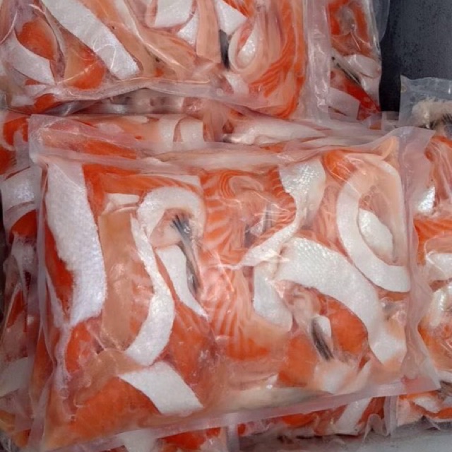 ภาพหน้าปกสินค้าท้องปลาแซลมอน 1 กิโล จากร้าน vitamilkmf บน Shopee