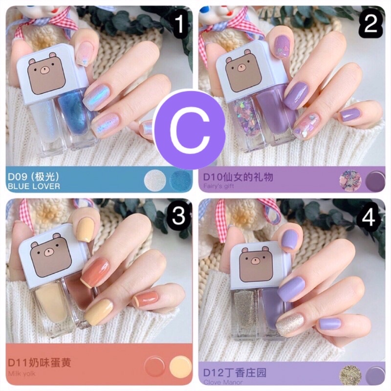 ส่งจากไทย-น้ำยาทาเล็บ-มีแบบเยอะสุดถึง28แบบ