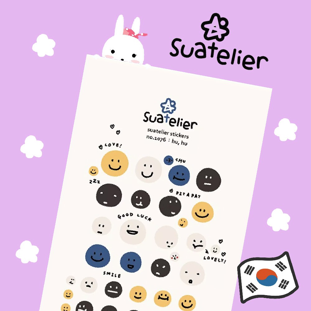 สติ๊กเกอร์-suatelier-ของแท้จากเกาหลี-มีหลายลาย