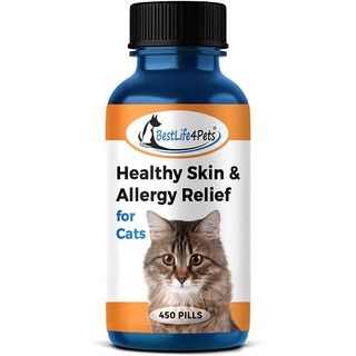 ภาพขนาดย่อของภาพหน้าปกสินค้าCAT Skin & Allergy อาหารเสริมภูมิแมว บำรุงผิวหนังและขน สกัดจากธรรมชาติล้วน จากร้าน us_supply2017 บน Shopee