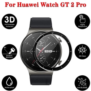 ฟิล์มกันรอยหน้าจอ 3D PMMA สําหรับ Huawei Watch GT 2 GT2 Pro