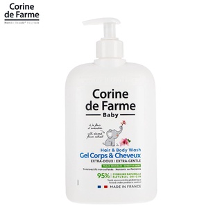 Corine de Farme Baby Hair & Body Wash Extra Gentle 500ml.