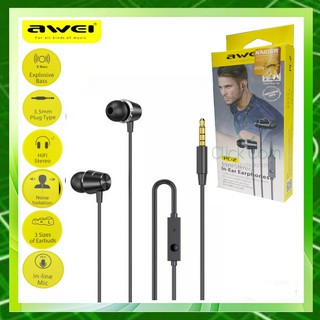 Awei Mini Stereo In-Ear Earphone PC-2 #ของแท้