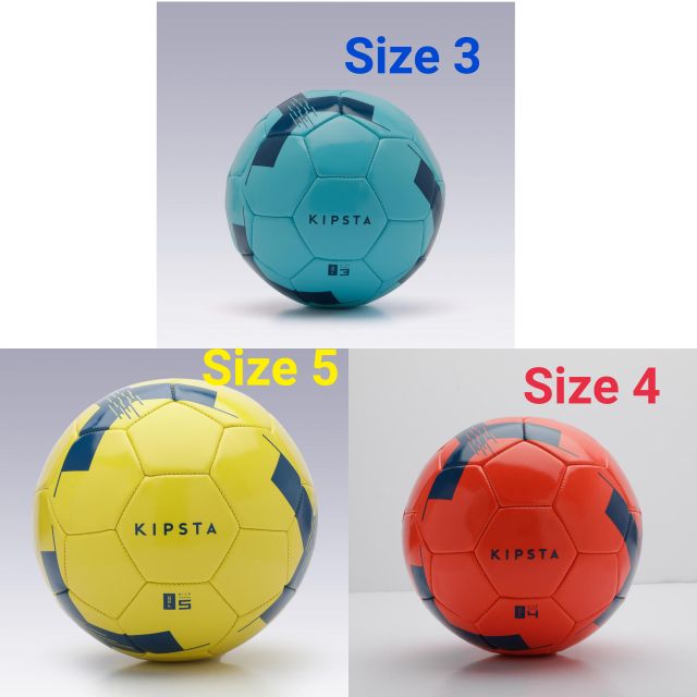 รูปภาพของสูบลมส่งไปเลย Football ลูกบอล ลูกฟุตบอล ขนาด 3,4,5 รุ่น F100 ลูกฟุตบอล ​Kipsta​ลองเช็คราคา