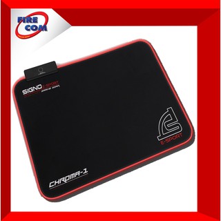 แผ่นรองเมาส์ Mouse Pad Signo MT-323 Chroma-1 Built-in LED Light Design Speed Large สามารถออกใบกำกับภาษีได้