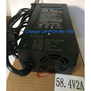 LiFePO4 Battery Charger 2A 12v 48v 60v 72v สำหรับชาร์จรถไฟฟ้า