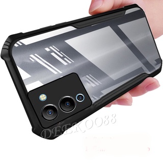 เคสโทรศัพท์มือถือแบบใส Infinix Note 12 G96 12 G88 12 VIP NFC 2022 Smartphone Casing Camera Protective Four-corner Anti-fall Transparent Clear Back Cover Phone Cell Case Note12 Note12G96  Note12VIP