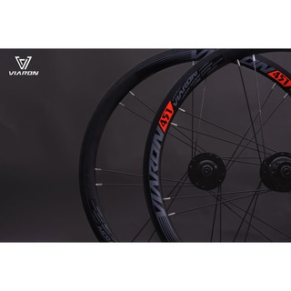 VIARON 20 (451) Disc Alloy Mini Velo Wheelset ล้อรถพับ รถมินิ ดุมดิส 451