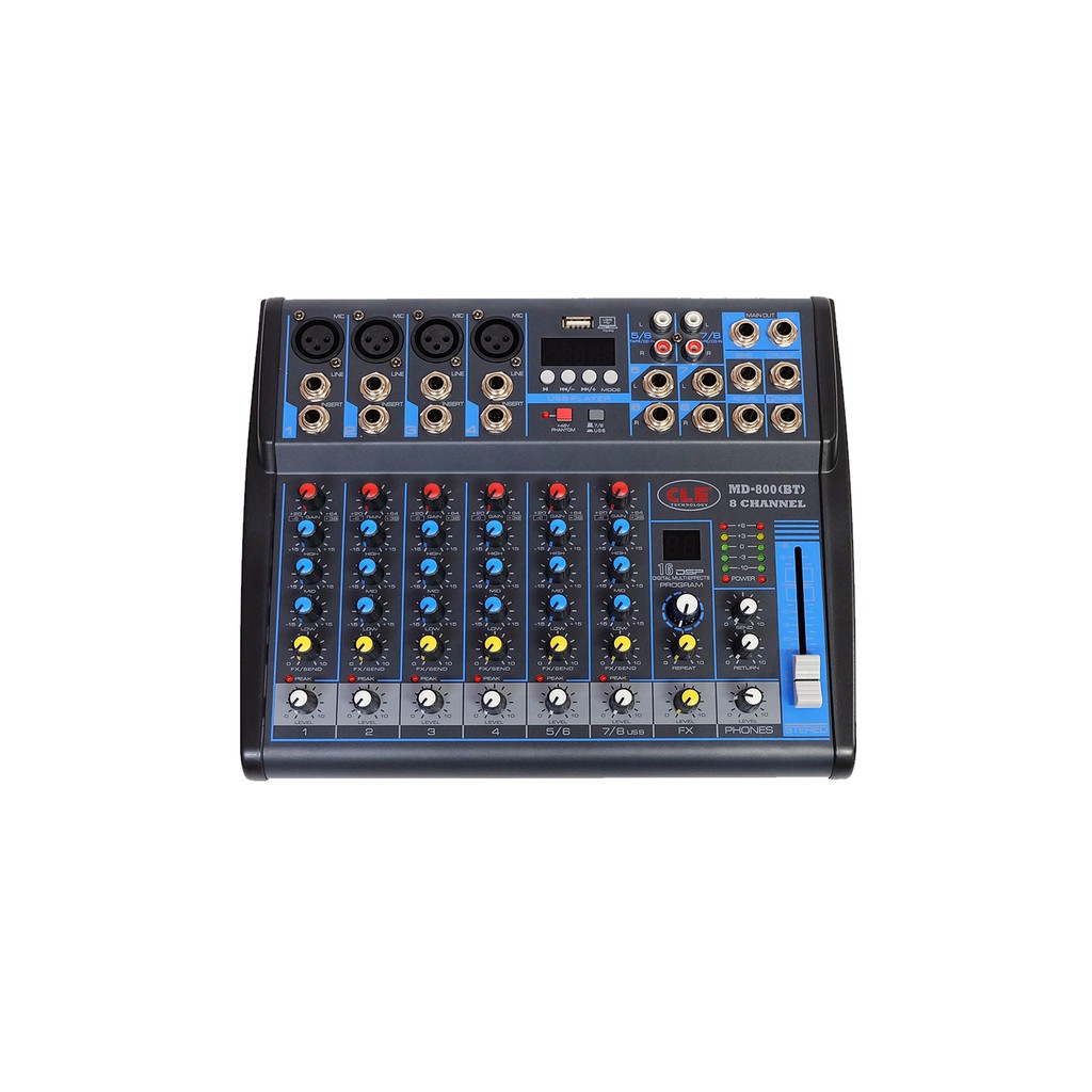 มิกเซอร์-รุ่น-md-800-ยี่ห้อ-cle-คุณภาพดี-professional-mixer-8-ch-รองรับ-bluetooth-usb