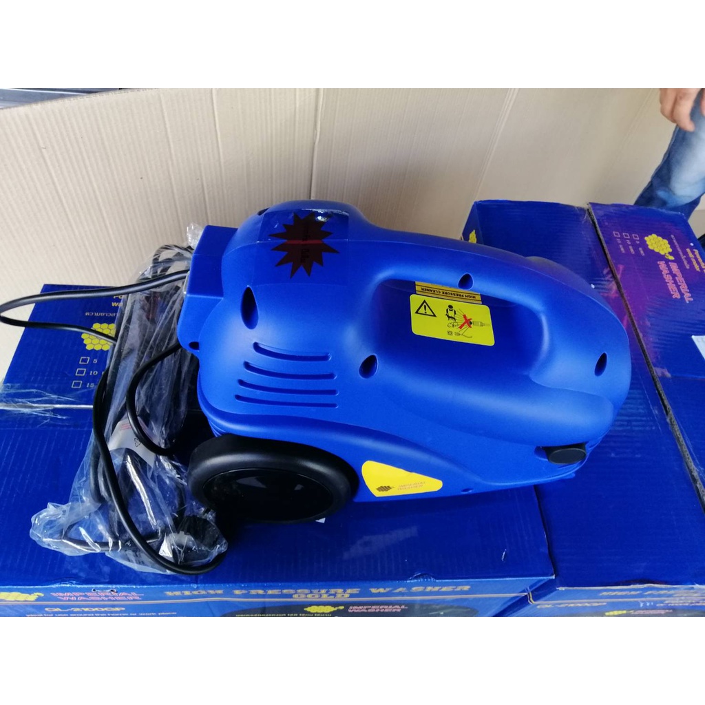 ปั้มล้างแอร์ ปั๊มอัดฉีดแรงดันสูง IMPERIAL QL2100GP สีฟ้า รุ่น original