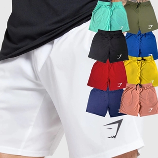 กางเกงขาสั้น Quick-drying Shorts Men Gym Sports Shorts with Pockets M-3XL