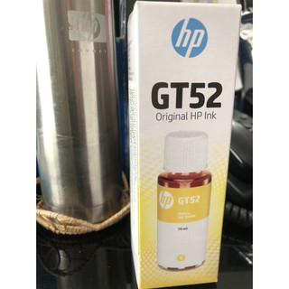 HP GT52 สีเหลือง Yellow Original Ink Bottle