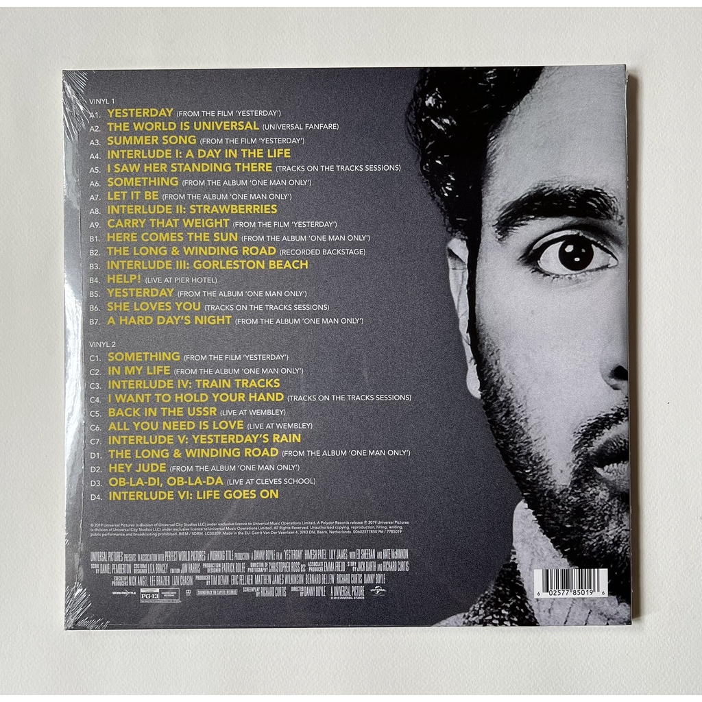 แผ่นเสียง Yesterday (Original Motion Picture Soundtrack) [ Vinyl ...