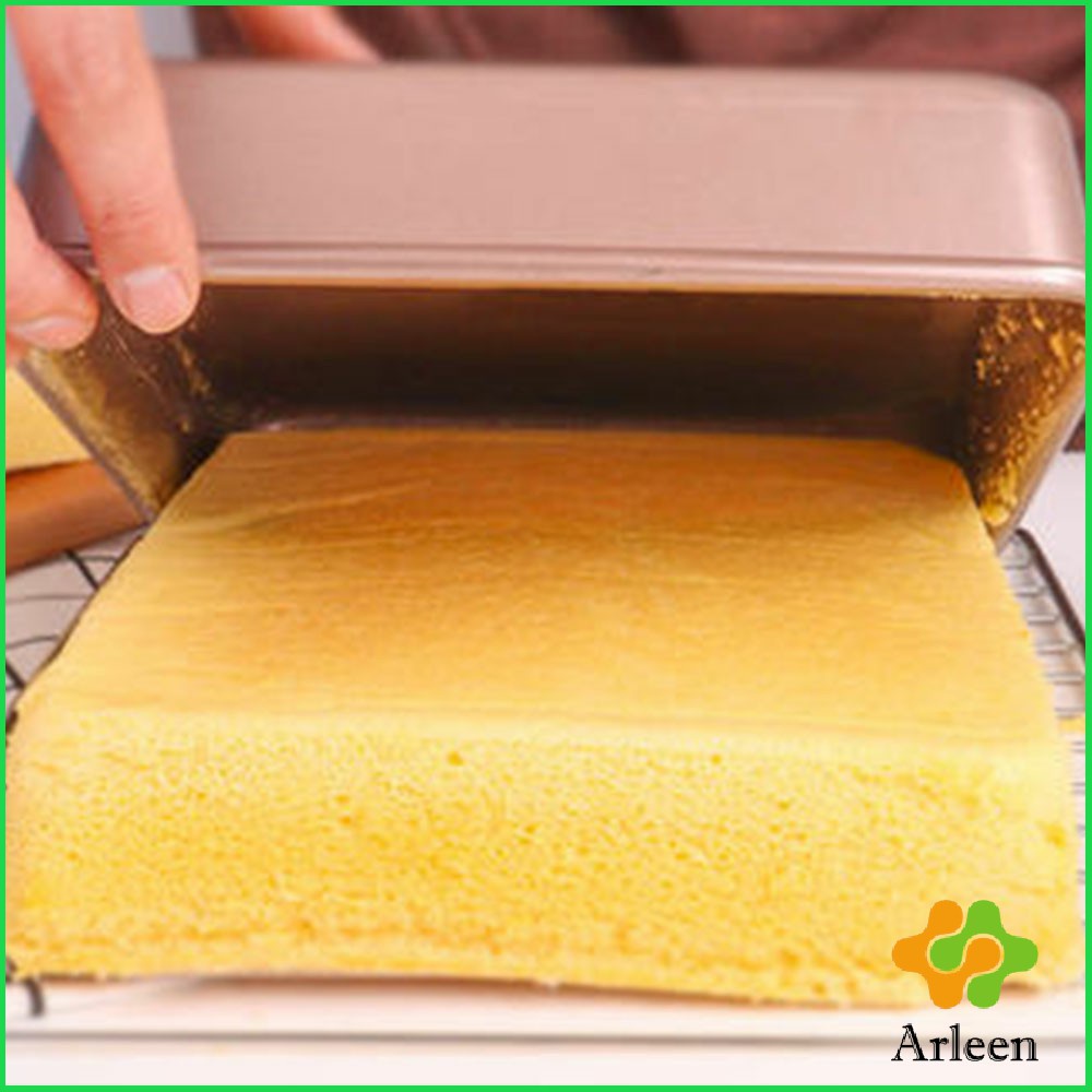 arleen-ถาดอบเค้กแบบสี่เหลี่ยม-ถาดอบพิซซ่า-ถาดอบขนมปัง-square-cake-pan