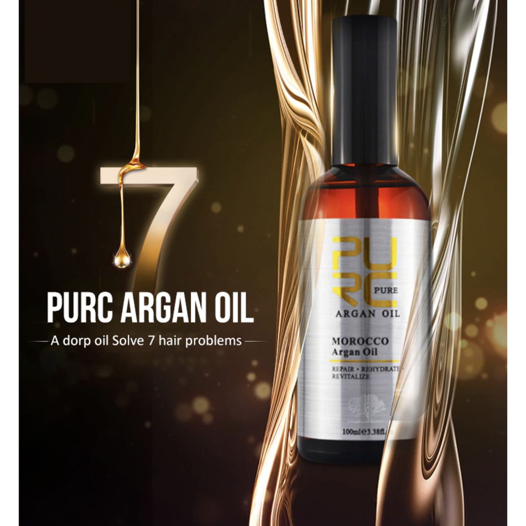 รูปภาพสินค้าแรกของส่งฟรี   PURC argan oil 100 ml. ( น้ำมันออแกนออยที่ดีที่สุด. ด้วยคุณสมบัติ 6 ประการที่ไม่มีใครทำได้ ) พร้อมเทคนิค