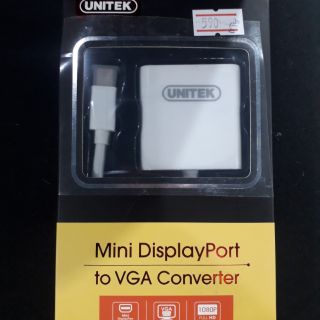 Mini displayport to VGA UNITEK