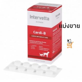 Dr.Choice Cardi-B อาหารเสริม โรคหัวใจ สุนัข แมว แบ่งขาย Intervetta