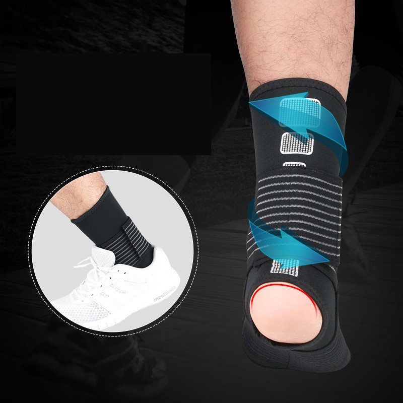 ภาพสินค้าQueshark สายรัดข้อเท้า ป้องกันอาการบาดเจ็บ 1 ชิ้น จากร้าน queshark.th บน Shopee ภาพที่ 3