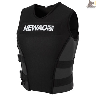 ราคาSNKE Adults Life Jacket Neoprene Safety Life Vest for Water Ski Wakeboard Swimming