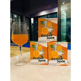 ภาพหน้าปกสินค้าORVIE Orange Juice ออวี่ ดีท๊อกลดน้ำหนัก รสส้ม ของแท้ 1กล่องมี 7 ซอง 100% ที่เกี่ยวข้อง