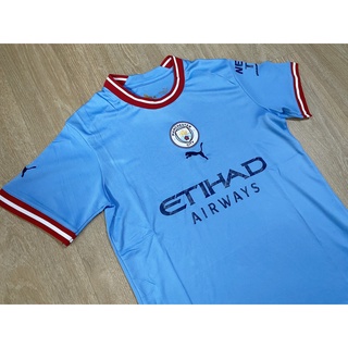 เสื้อทีมแมนซิตี้เหย้า ( ฟ้า ) 22-23 ล๊อตใหม่