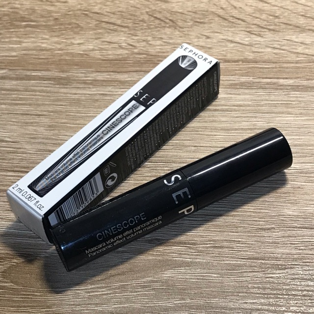 Sephora Cinescope Mascara Ultra Black มาสคาร่า ขนาดพกพา 2 ml. Shopee