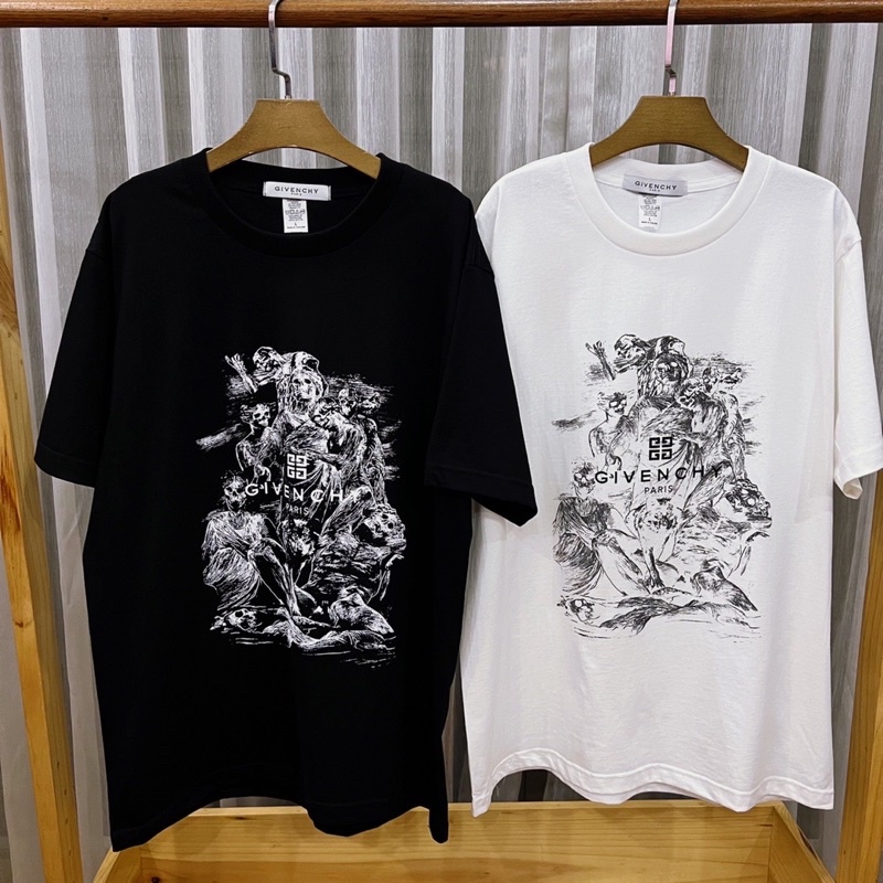 t-shirt-เสื้อยืดแขนสั้น-คอกลม-จีวอง-ชี่-ลายเทพs-5xl