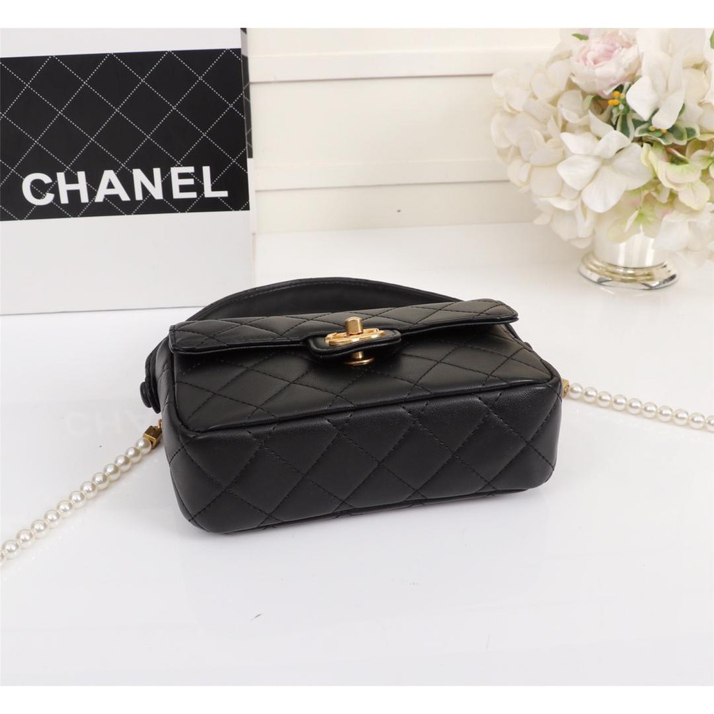 กระเป๋าสะพายข้าง-chanel-chanel-ผู้หญิงสะพายข้างหนังลิ้นจี่