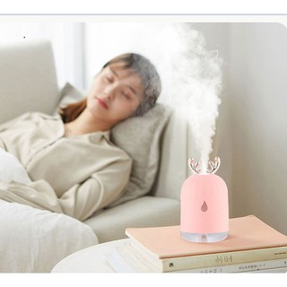 ภาพหน้าปกสินค้าเครื่องพ่นไอน้ำ Air Humidifier Purifier  เครื่องทำความชื้น เครื่องทำความชื้น ใช้ไฟ USB เครื่องพ่นอโรม่า น้ำมันหอมระเหย ที่เกี่ยวข้อง