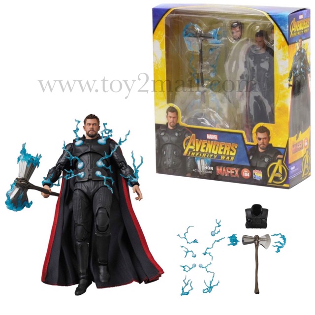 MARVEL : MAFEX No.104 : THOR (Completed) AVENGERS INFINITY MARVEL : MAFEX No.104 : THOR (Completed) AVENGERS INFINITY