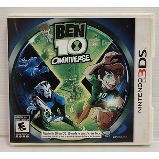 แผ่นเกมส์3DS BEN 10 OMNIVERSE มือ2(US)✅✅